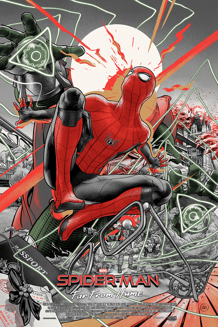 Martin Ansin "Spider-Man: Far From Home" Spectral Variant