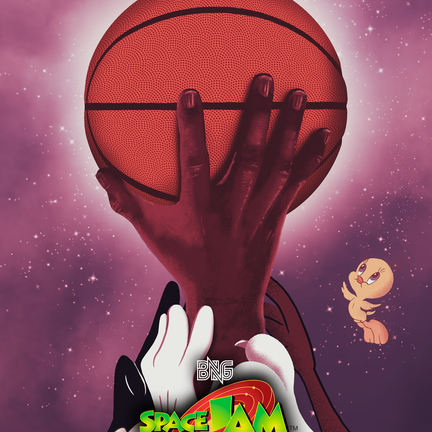 Space Jam 30th Anniversary Screening Ticket + Variant Edition Print