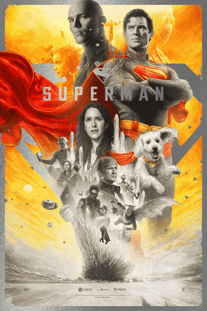 Jake Kontou "Superman" Aluminum Print