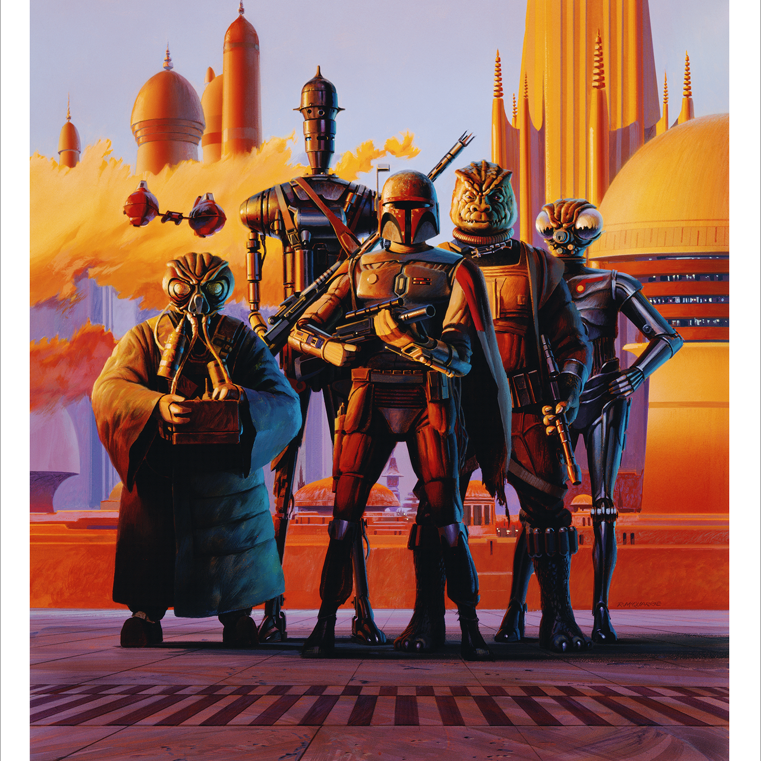Ralph McQuarrie "Bounty Hunters"