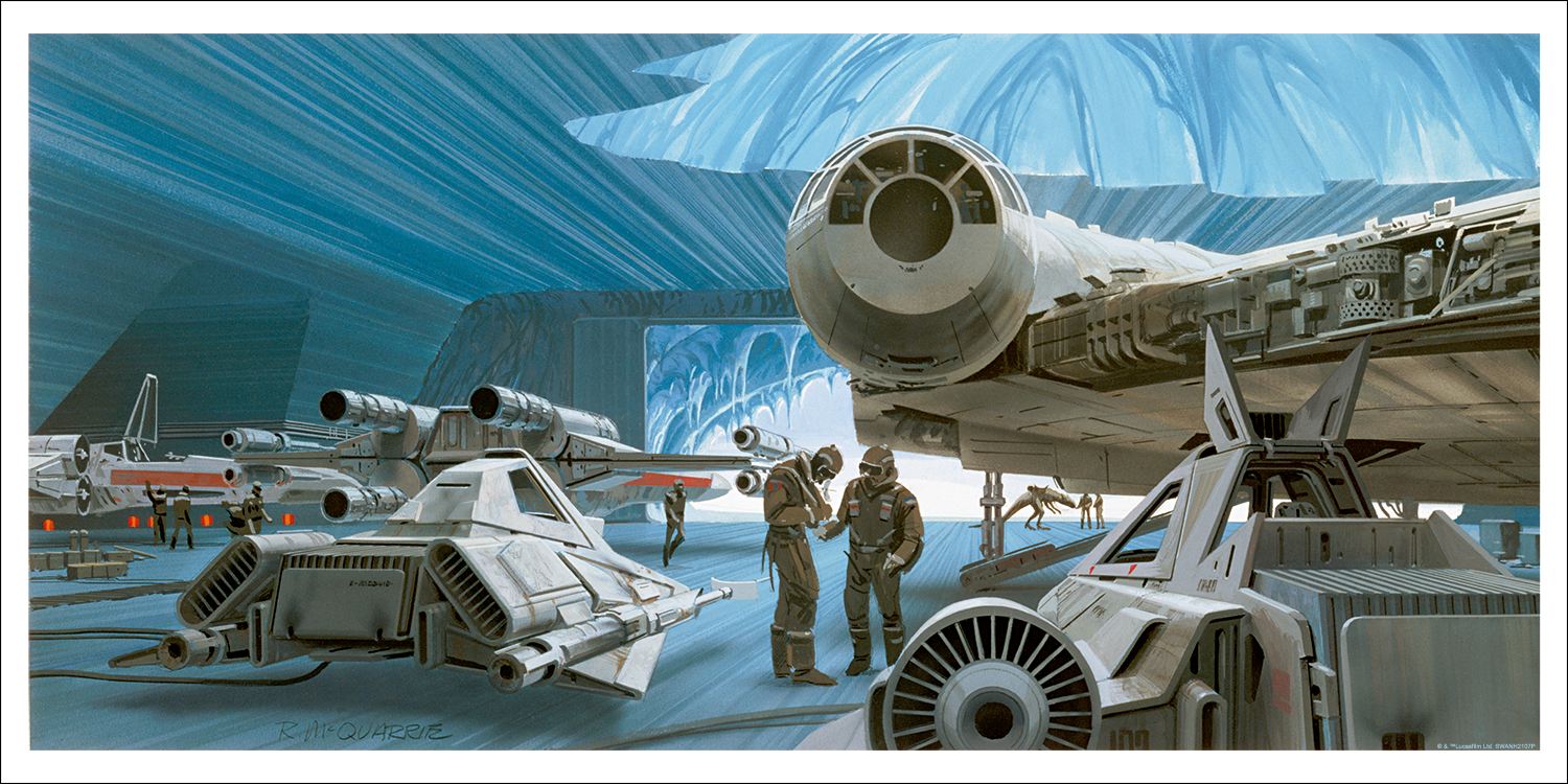 Ralph McQuarrie "Ice Cave"