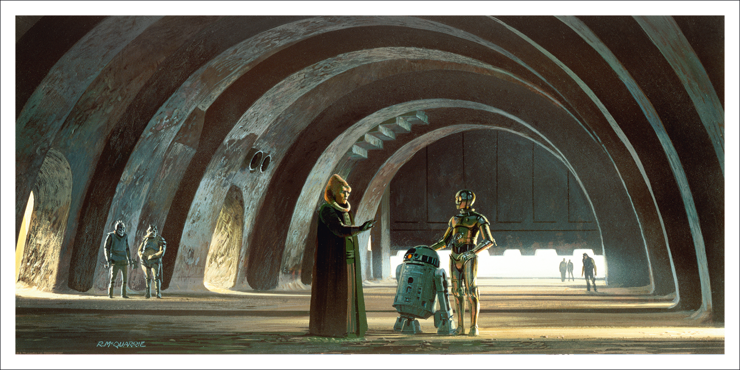 Ralph McQuarrie "A Gift to Jabba"