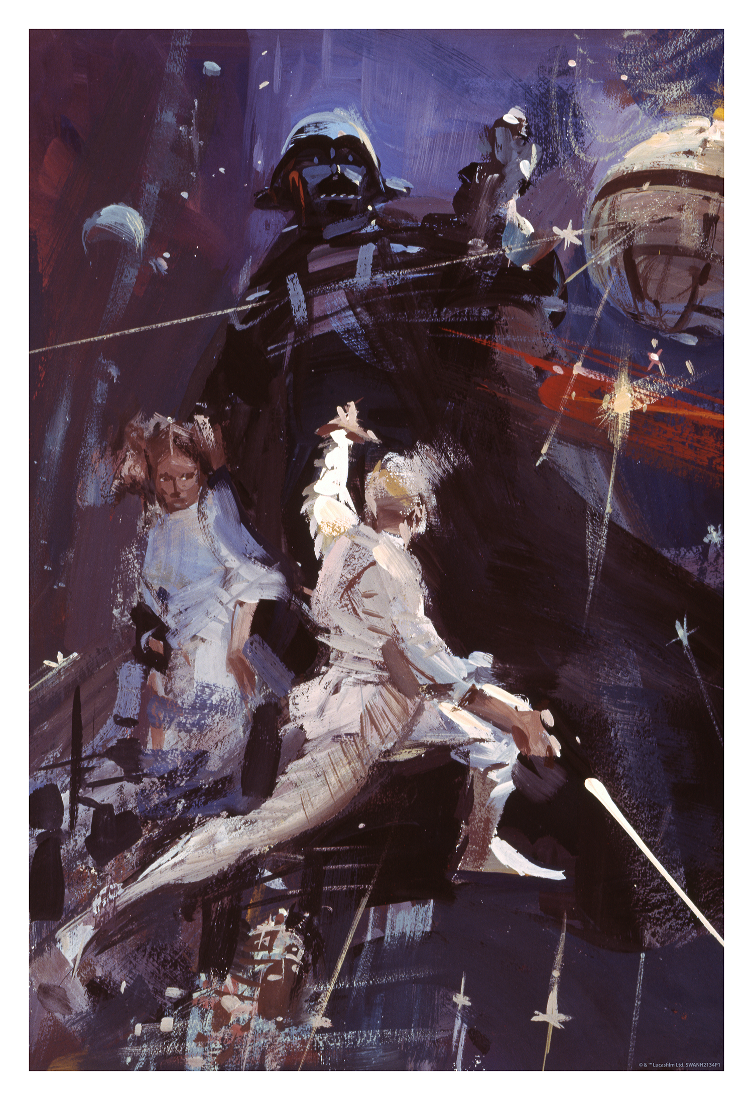 John Berkey "Rebel Hope Concept 1" Giclee Print