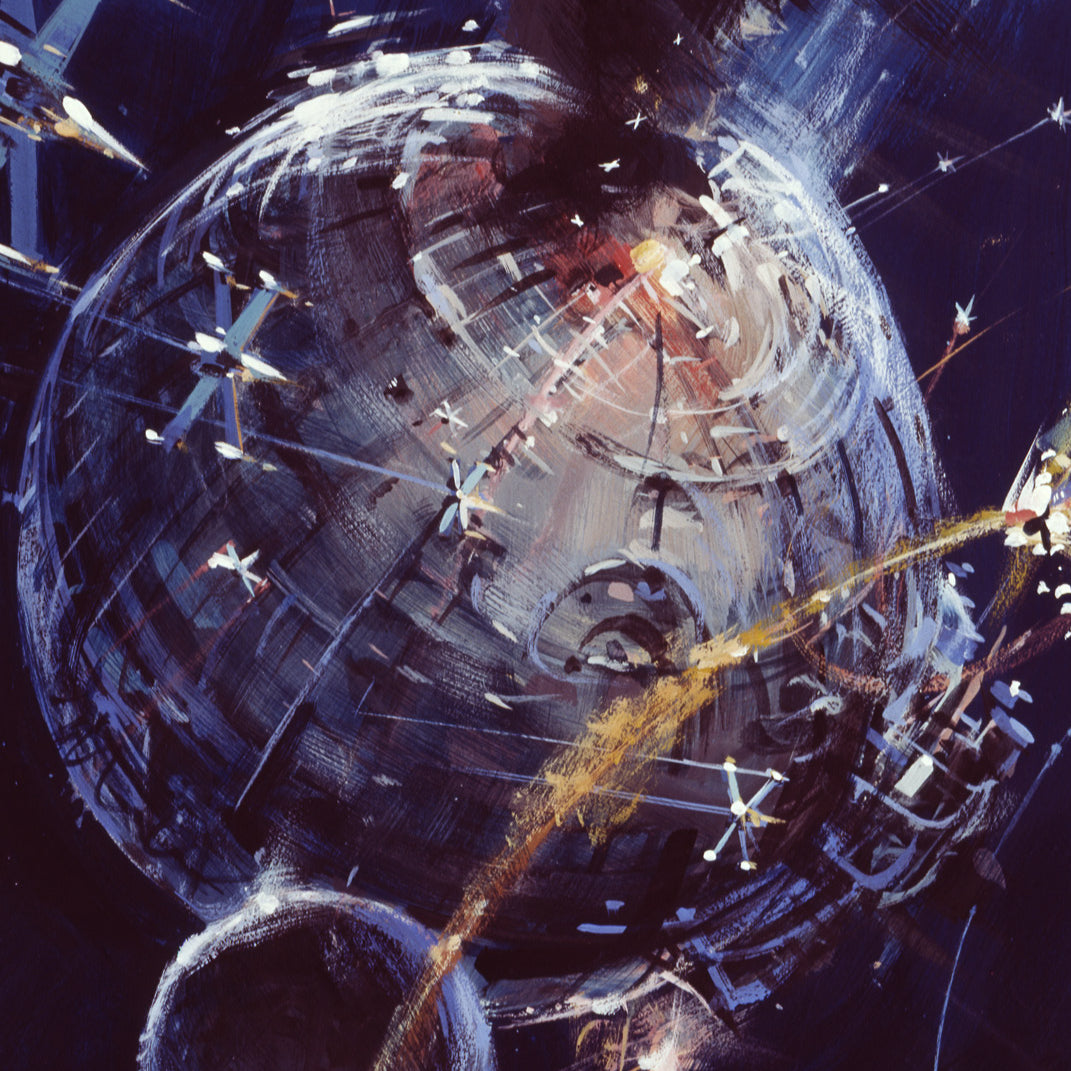 John Berkey "Death Star Battle" Giclee Print