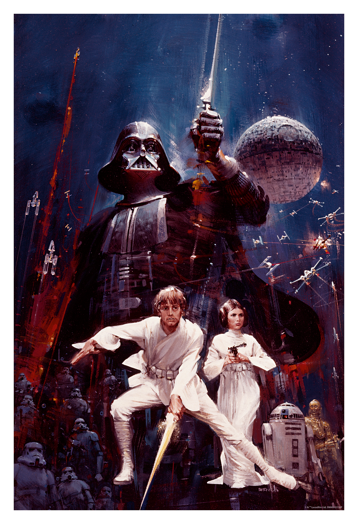 John Berkey "Rebel Hope Concept 2" Giclee Print
