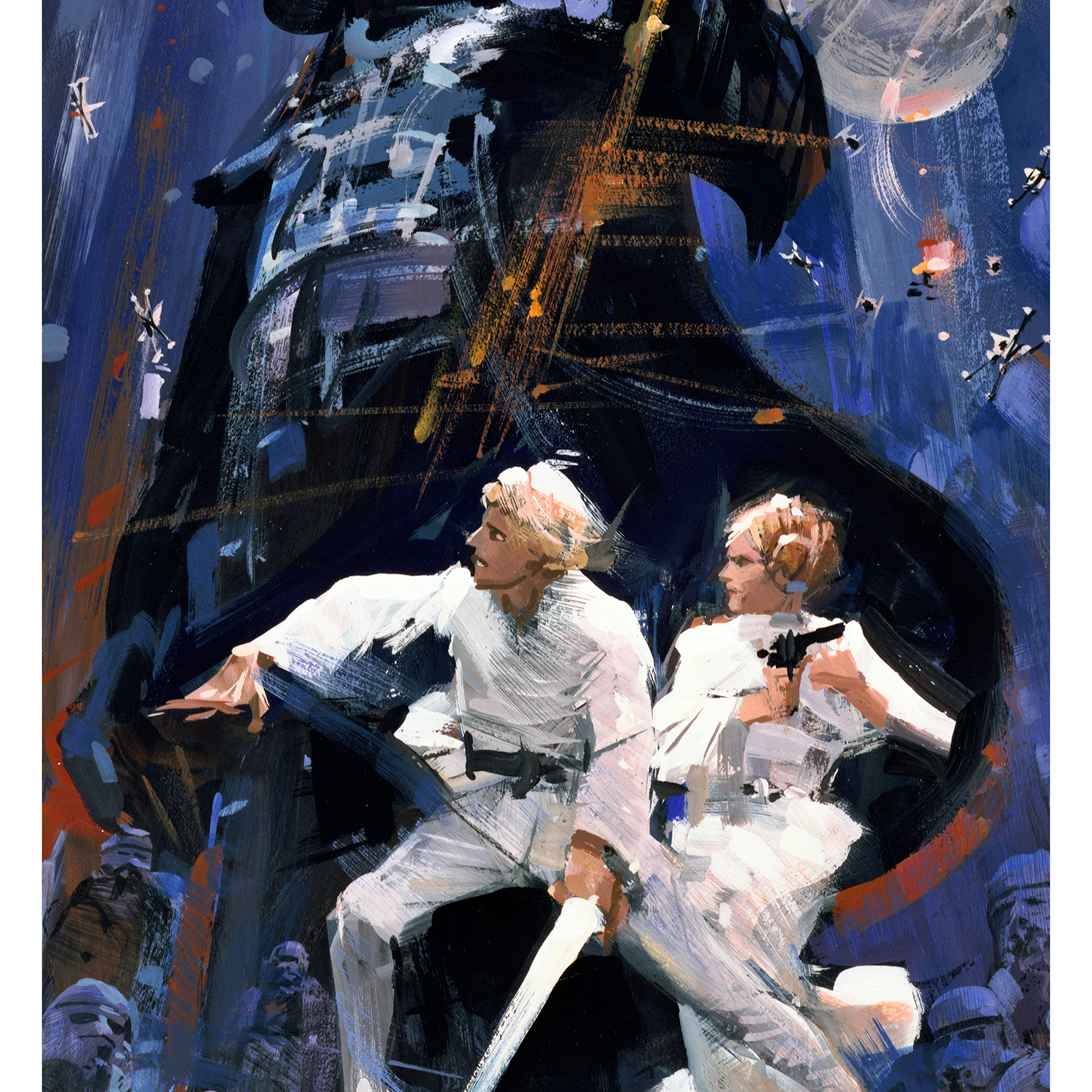 John Berkey "Rebel Hope Pose 4" Giclee Print
