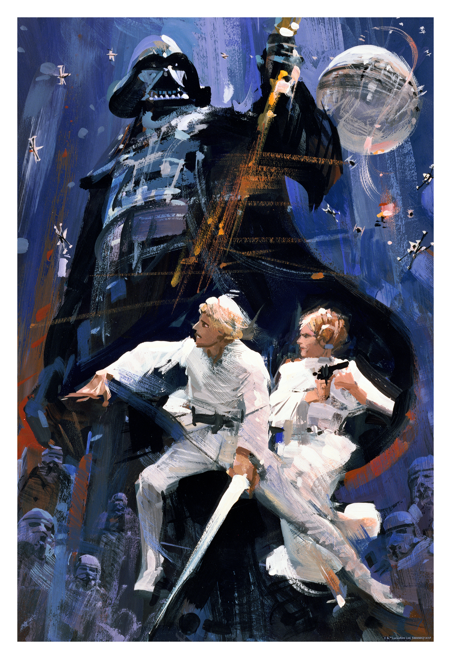 John Berkey "Rebel Hope Pose 4" Giclee Print