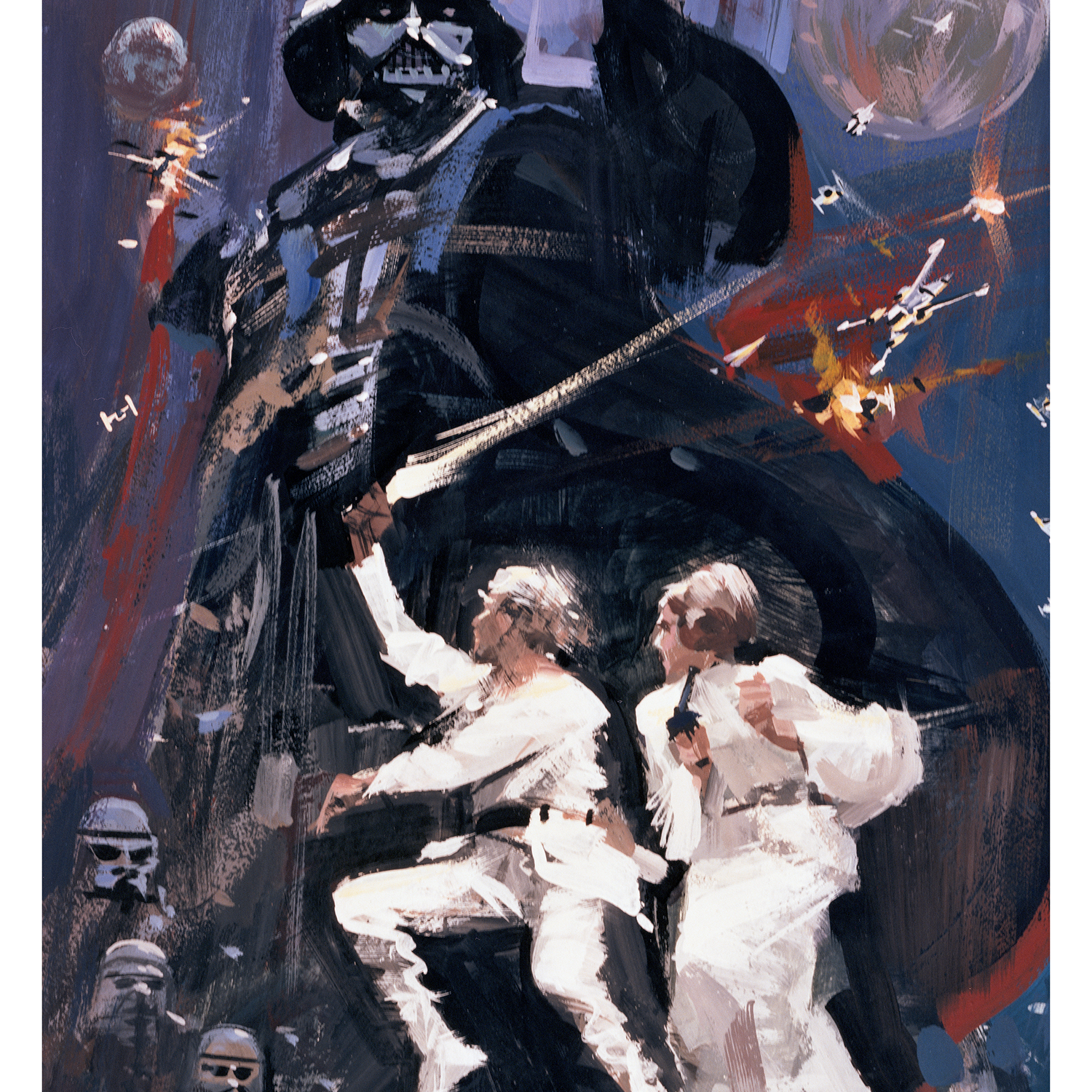 John Berkey "Rebel Hope Pose 5" Giclee Print