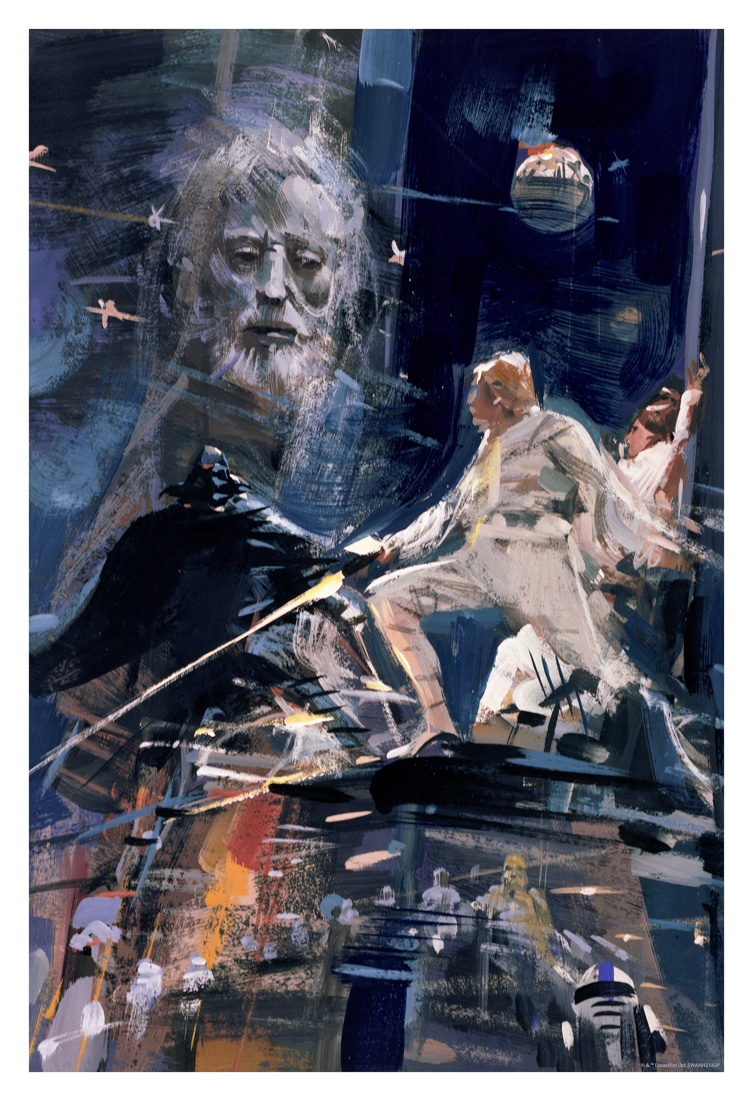 John Berkey "Rebel Hope Pose 6" Giclee Print