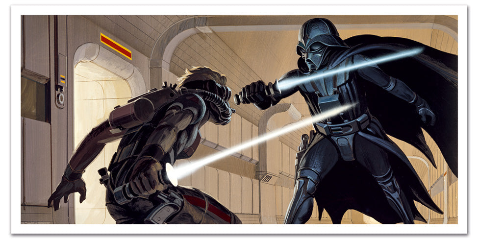 Ralph McQuarrie "Lightsaber Duel"
