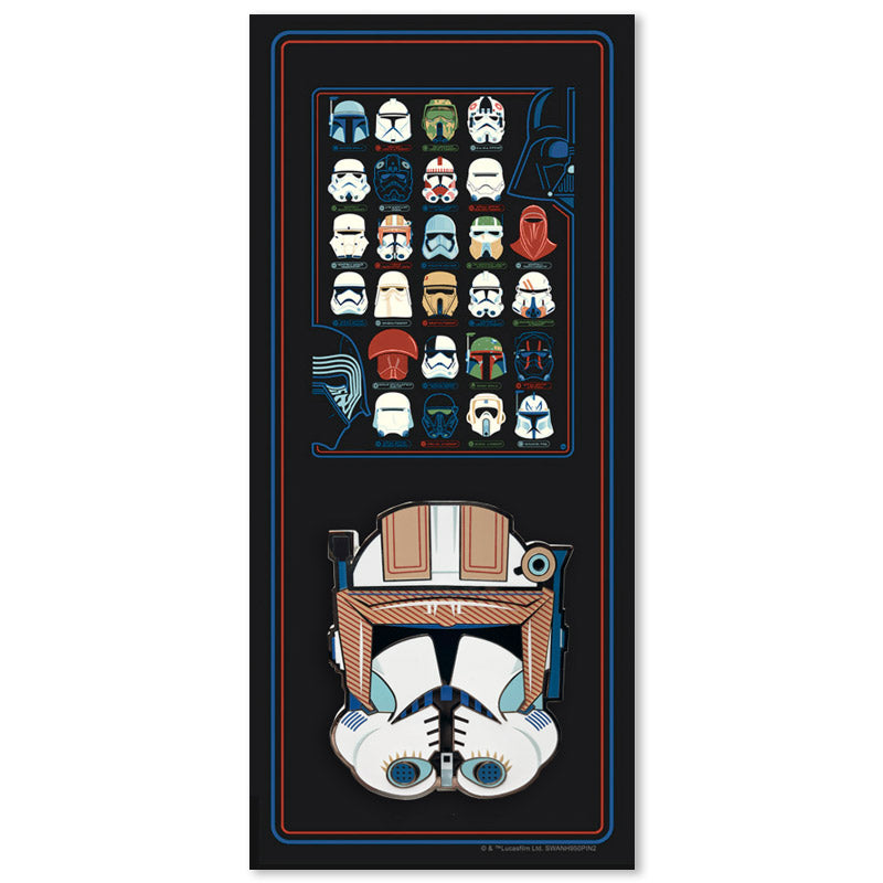 Dave Perillo "Helmets: Clone Commander Cody" Collectible Pin