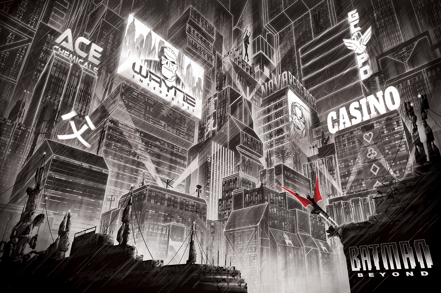 Sam Mayle "Batman Beyond" Noir Variant