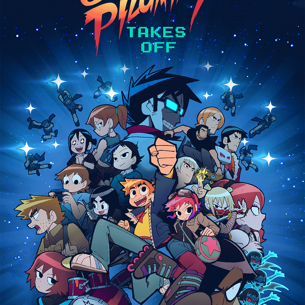 Scott Pilgrim Takes Off - 3D Lenticular
