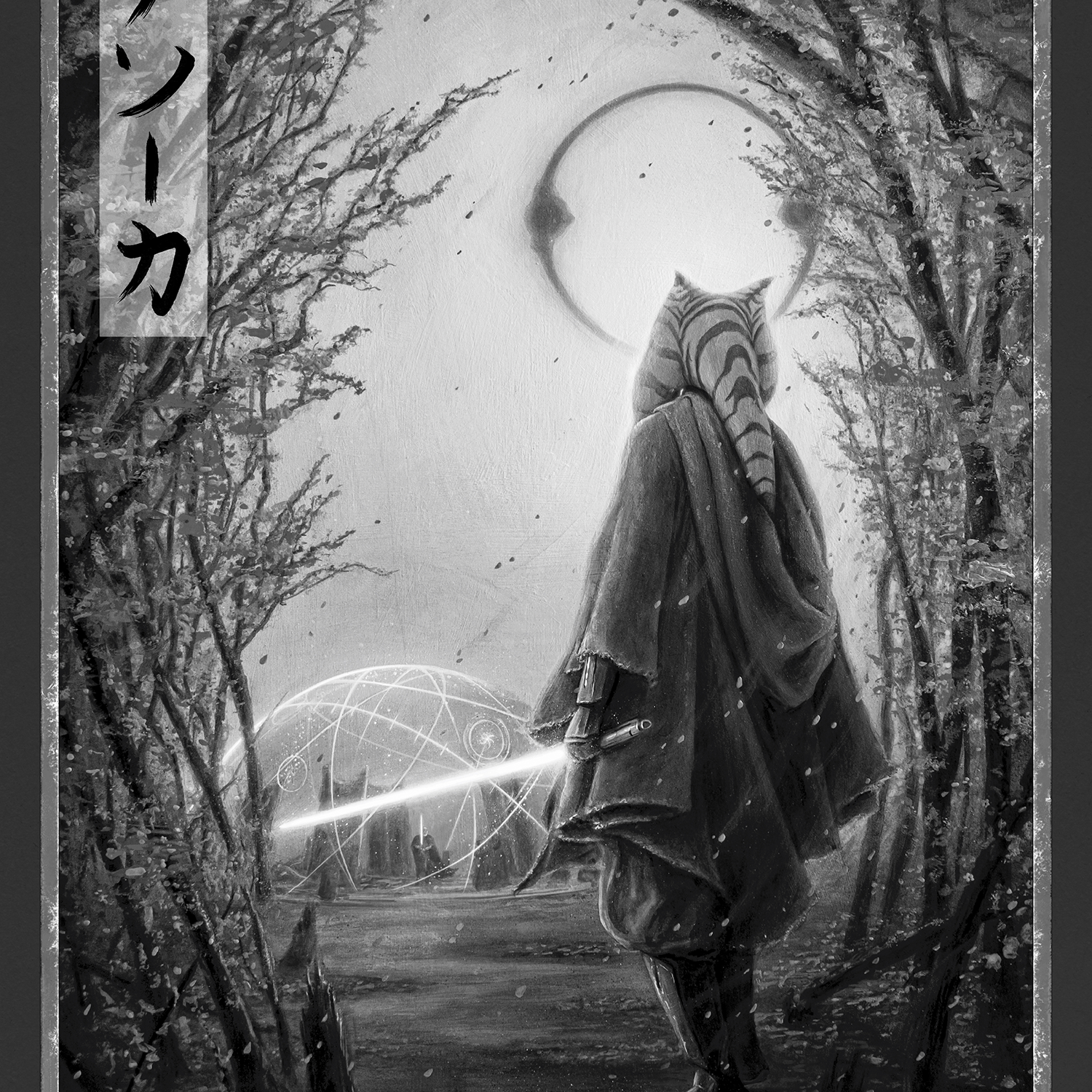 Seth Groves "Ahsoka's Path" B&W Variant