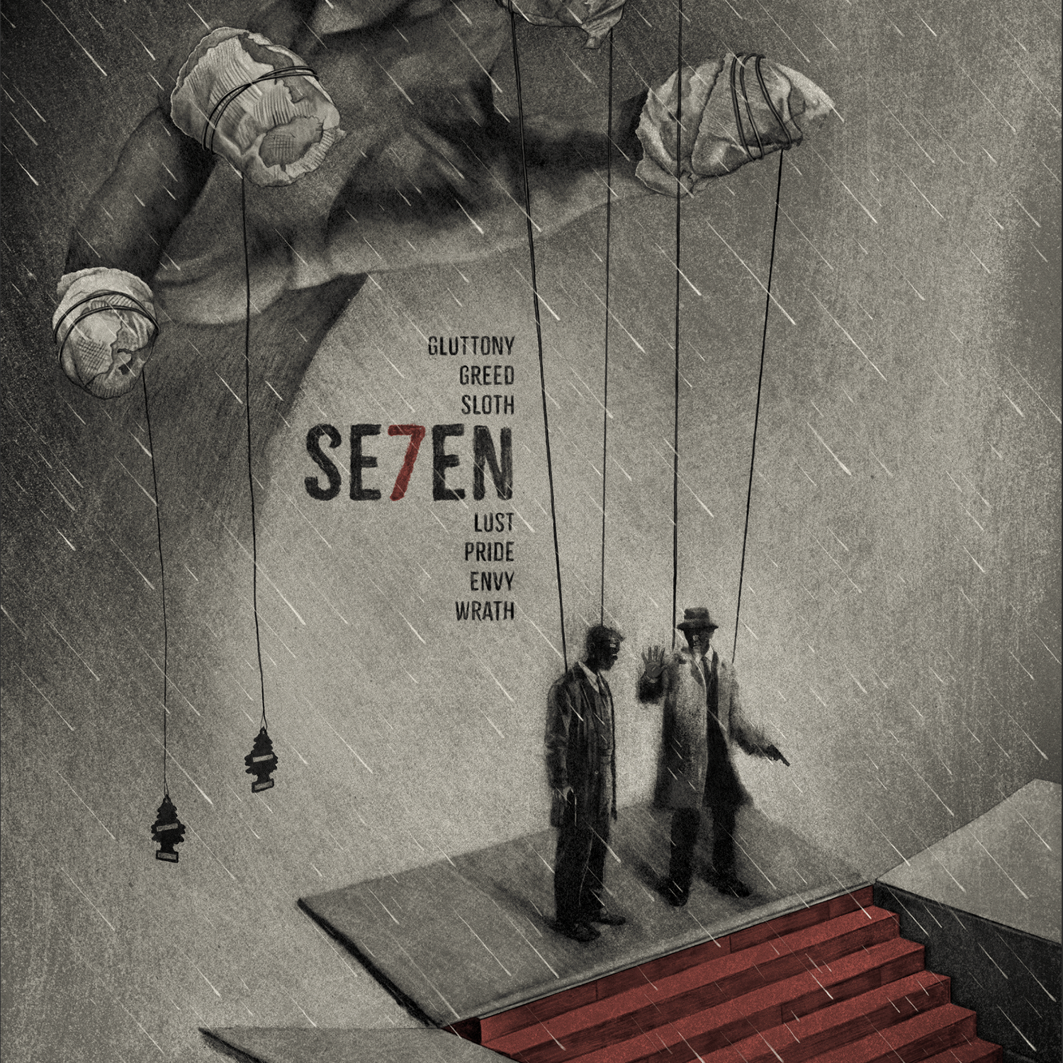 Peter Strain "Se7en" Acrylic Panel Print