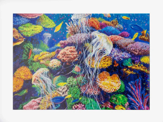 Shang Chengxiang "Coral Reef" Canvas Print