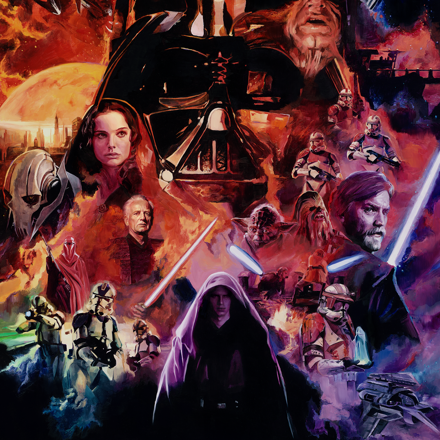 Chris Valentine "Revenge of the Sith" AP - Art Print