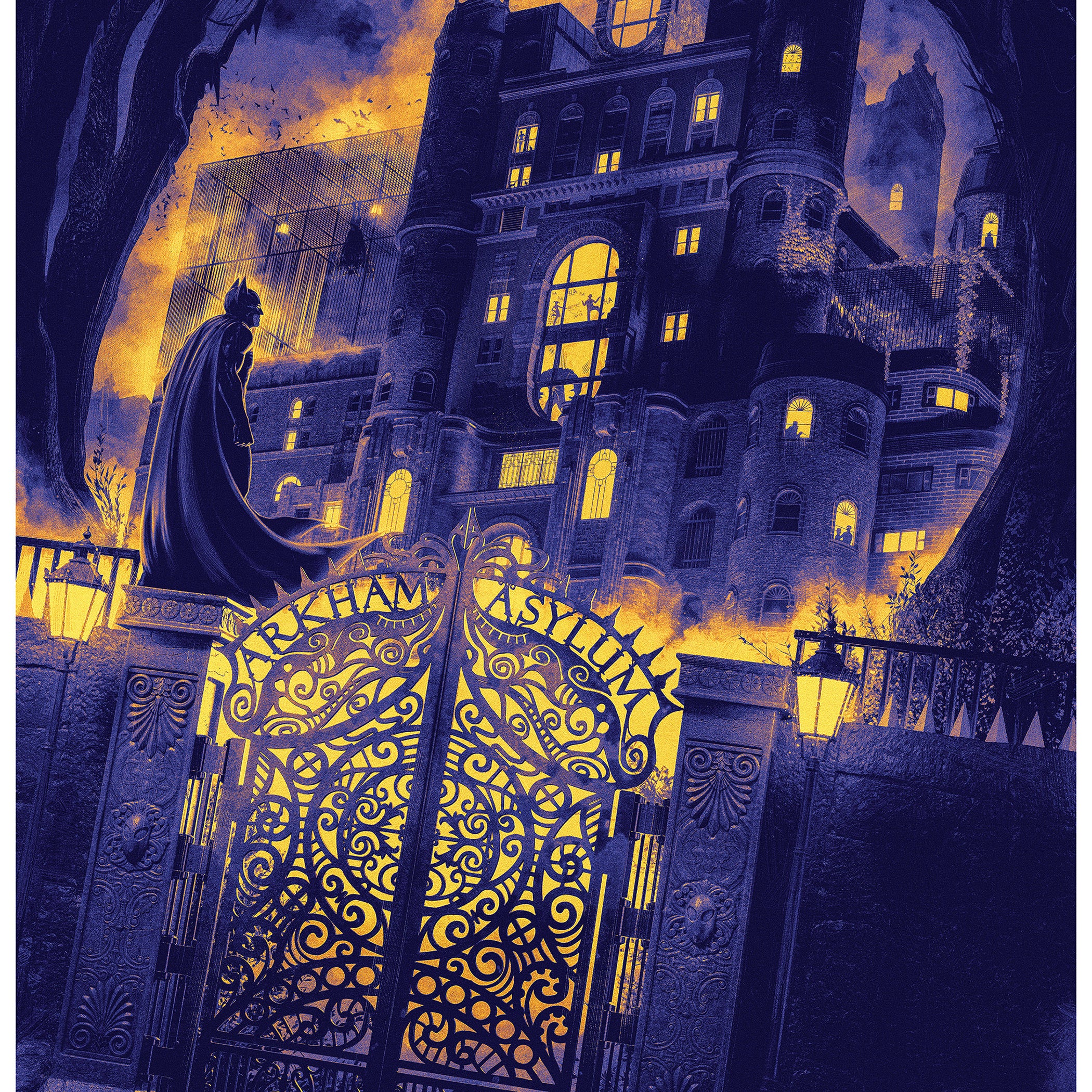 Chris Skinner "Arkham Asylum" Purple Variant