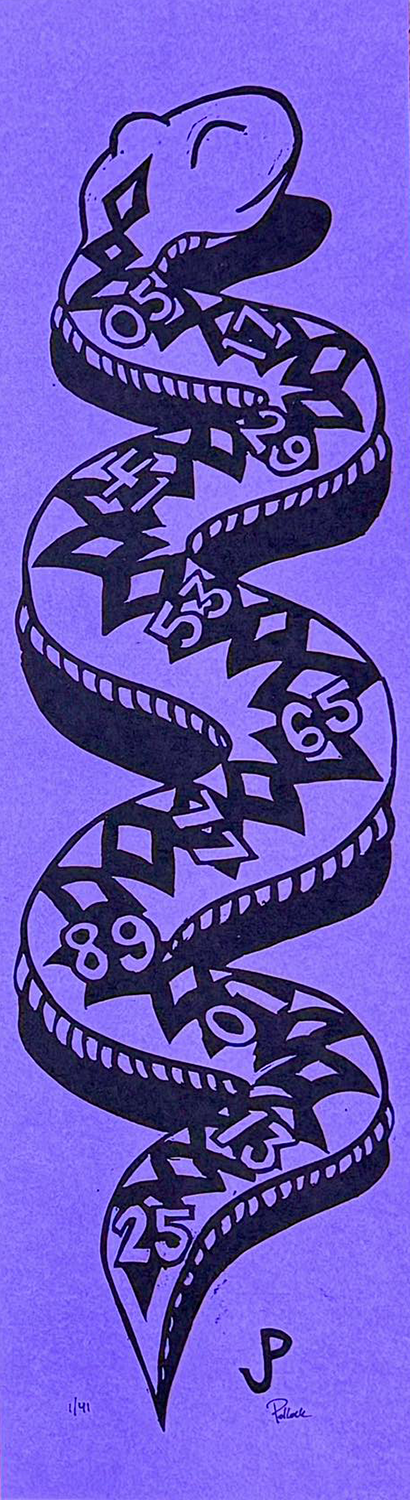 Jim Pollock "Year of the Snake" Purple Edition