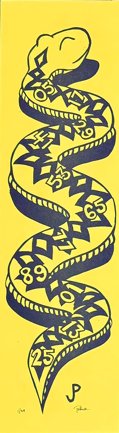 Jim Pollock "Year of the Snake" Yellow Edition
