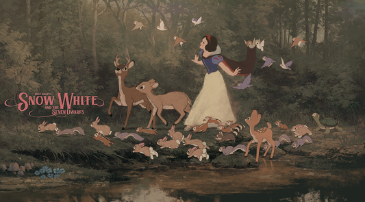 Hans Woody "Snow White and the Seven Dwarfs" Variant - Acrylic Panel Print