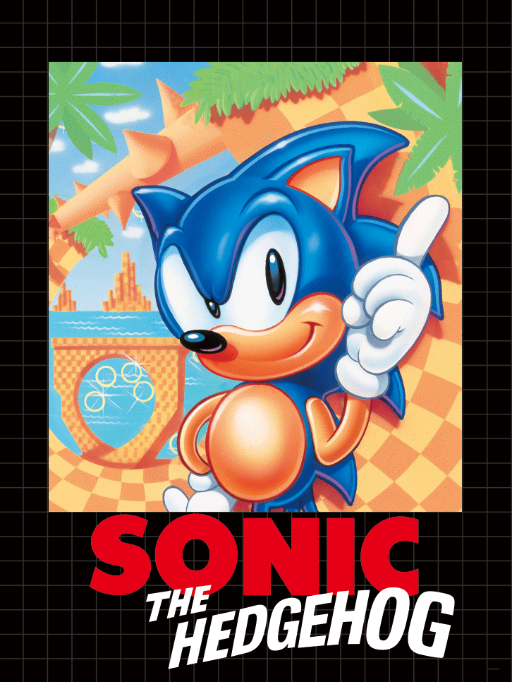 Sonic The Hedgehog - 3D Lenticular