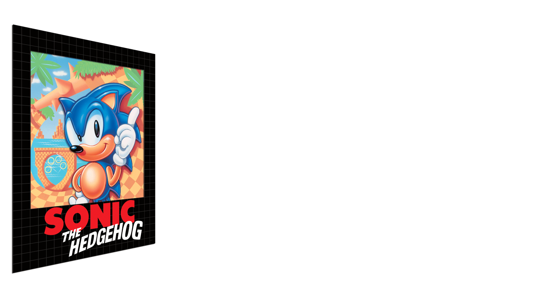 Sonic The Hedgehog - Multi-Layer Acrylic