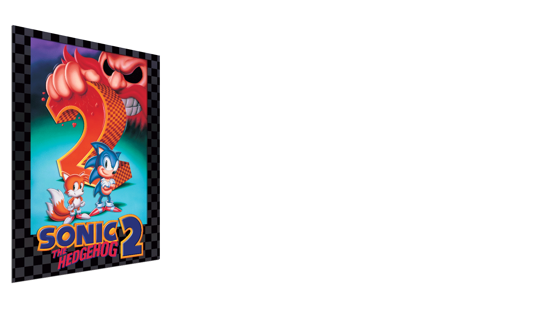 Sonic The Hedgehog 2 - Multi-Layer Acrylic