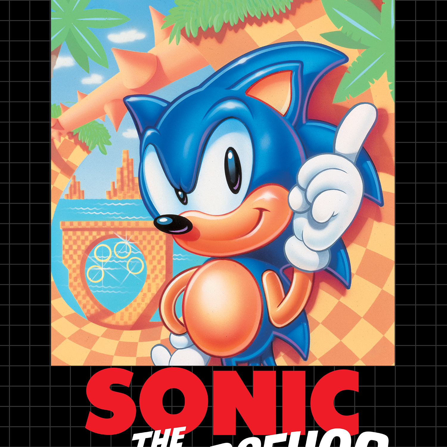 Sonic The Hedgehog - Screen Print (SET)