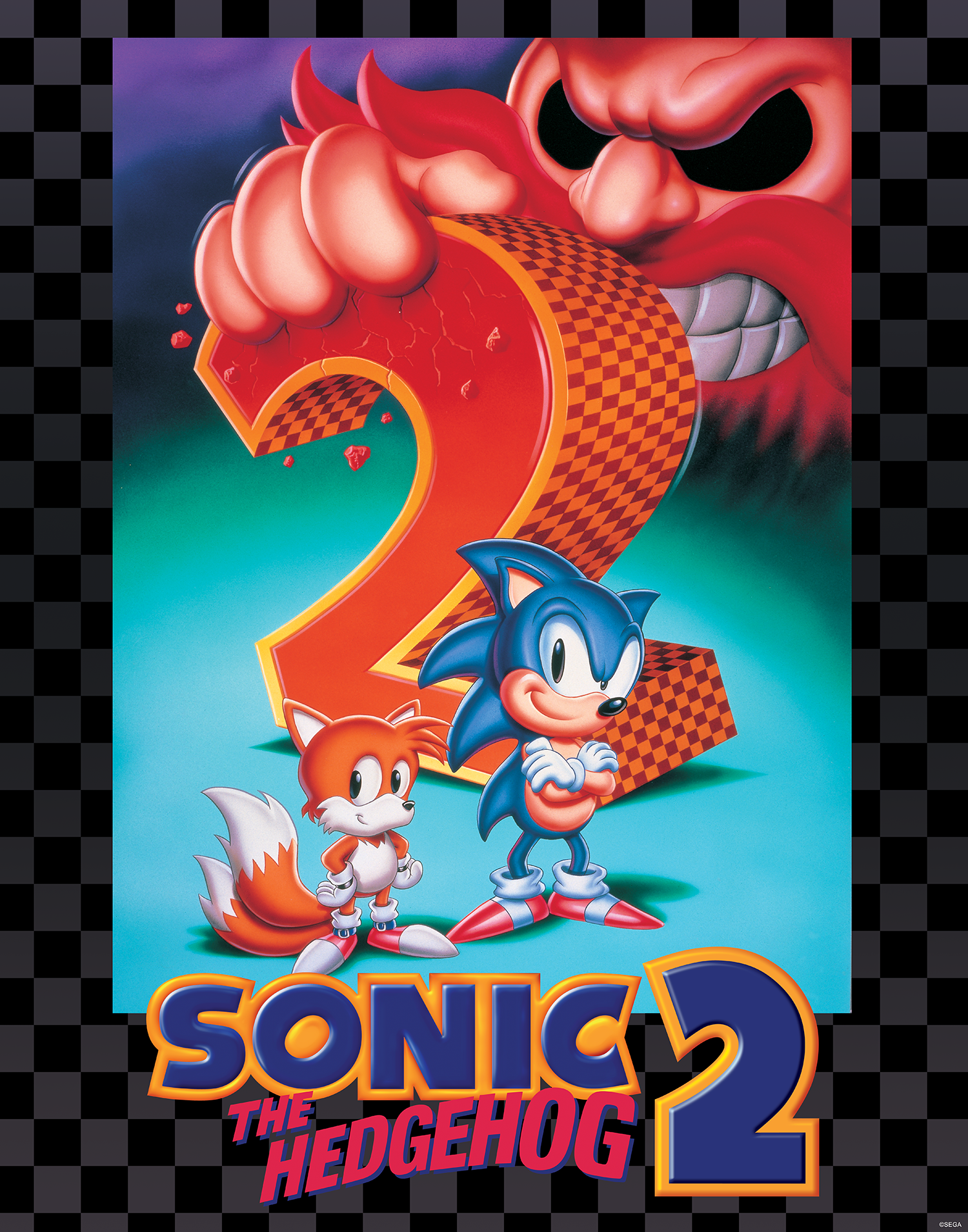Sonic The Hedgehog 2 - Screen Print
