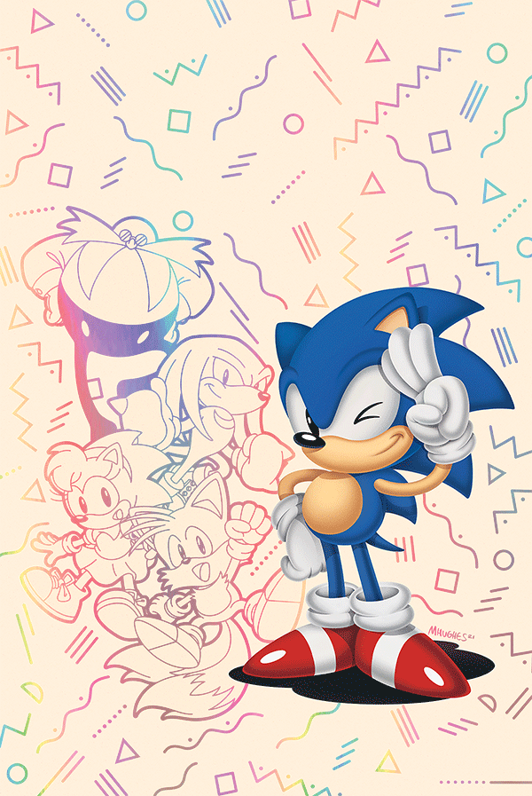 Mark Hughes "Sonic 30th Anniversary" Foil Variant
