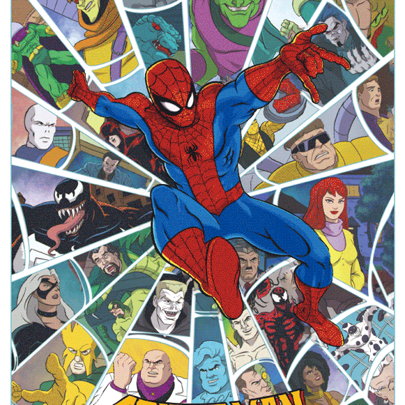 Mike McGee "Spider-Man: The Animated Series" 3D Lenticular