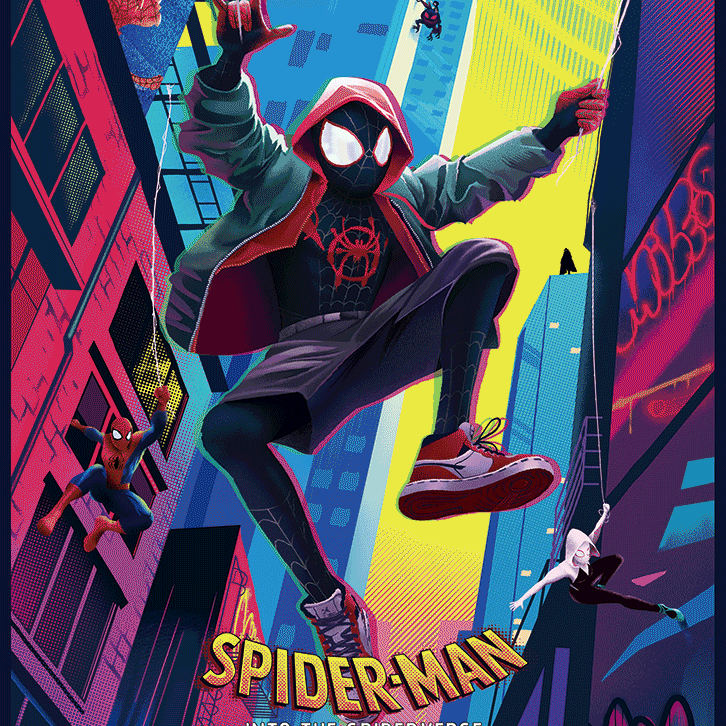 MonkeyMouth "Spider-Man: Into the Spider-Verse" 3D Lenticular