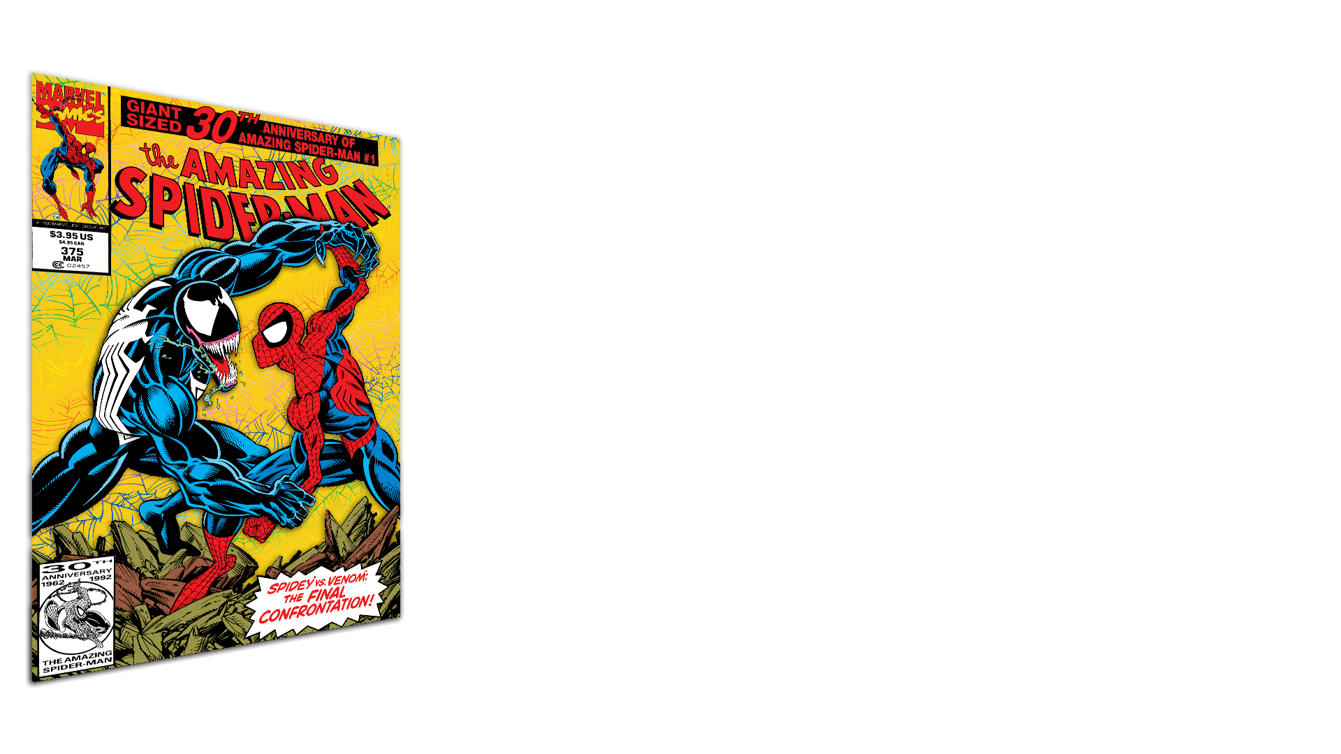 Mark Bagley "Amazing Spider-Man #375" Multi-Layer Acrylic (Comic Size)