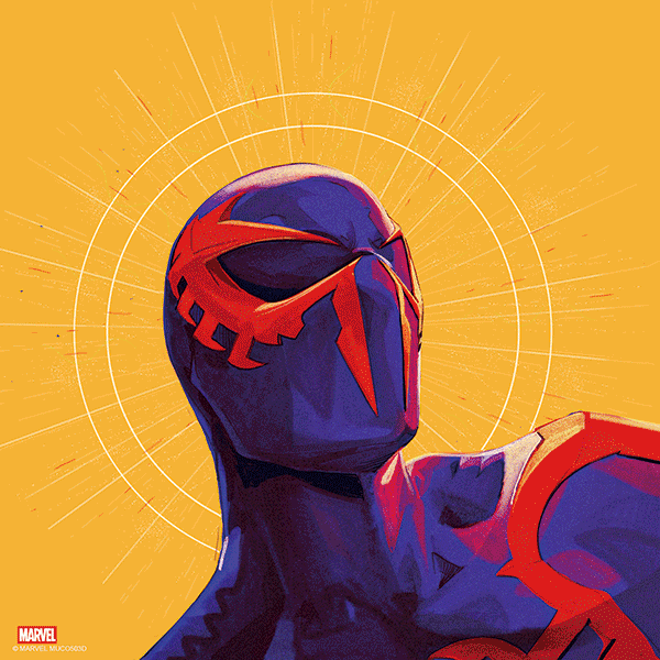 Oliver Barrett "Spider-Man 2099" 3D Flip Lenticular