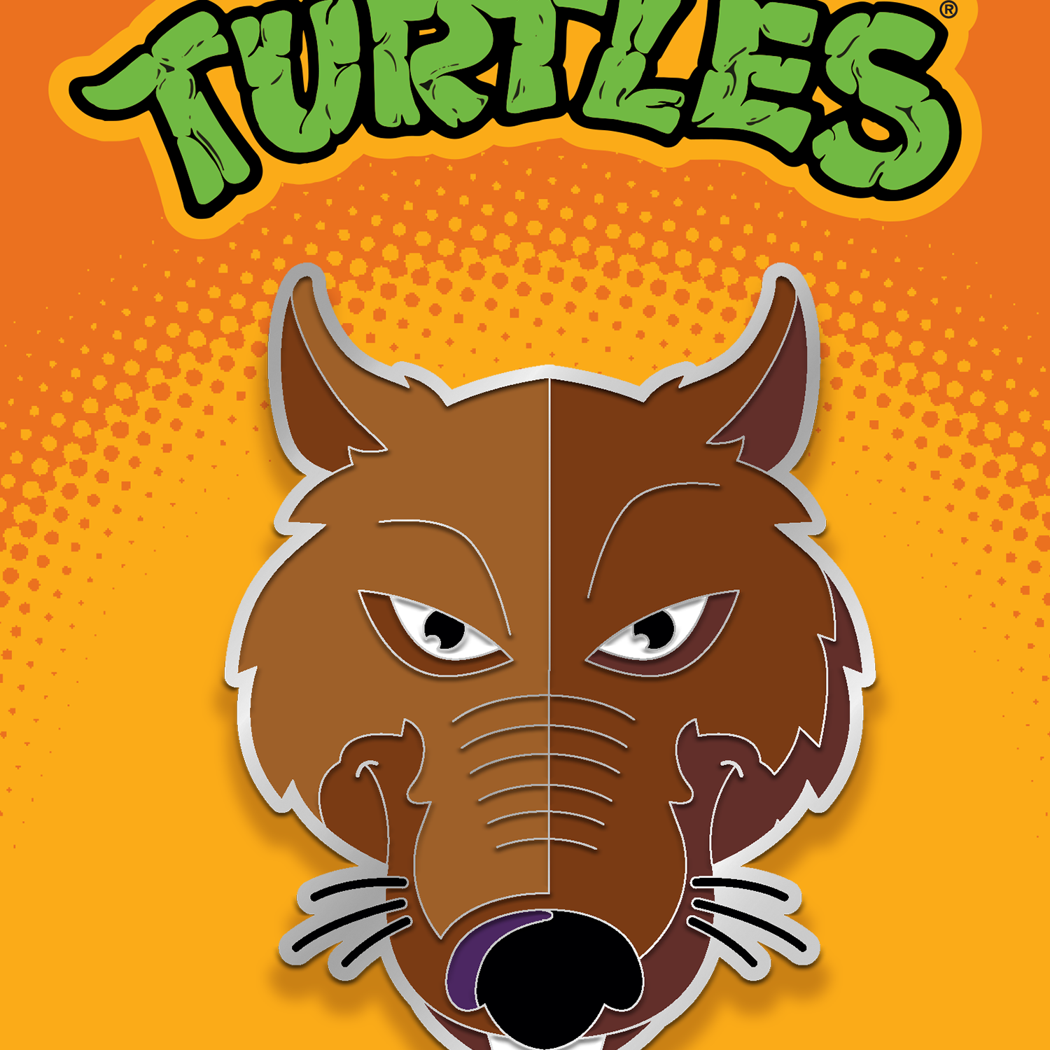 Tom Whalen "TMNT: Splinter" Enamel Pin