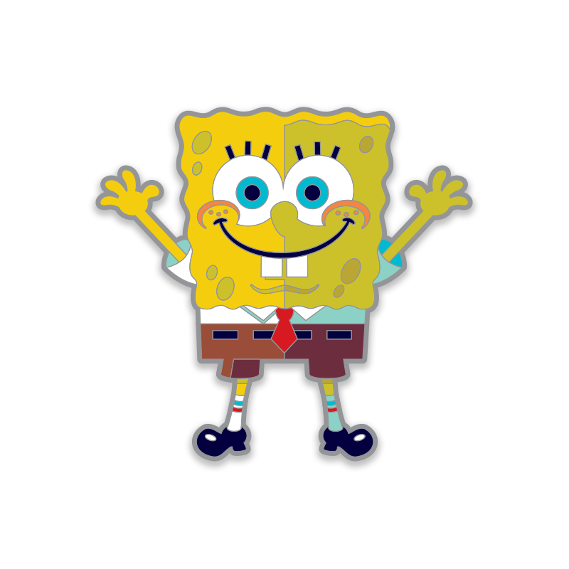 Tom Whalen "SpongeBob SquarePants" Enamel Pin