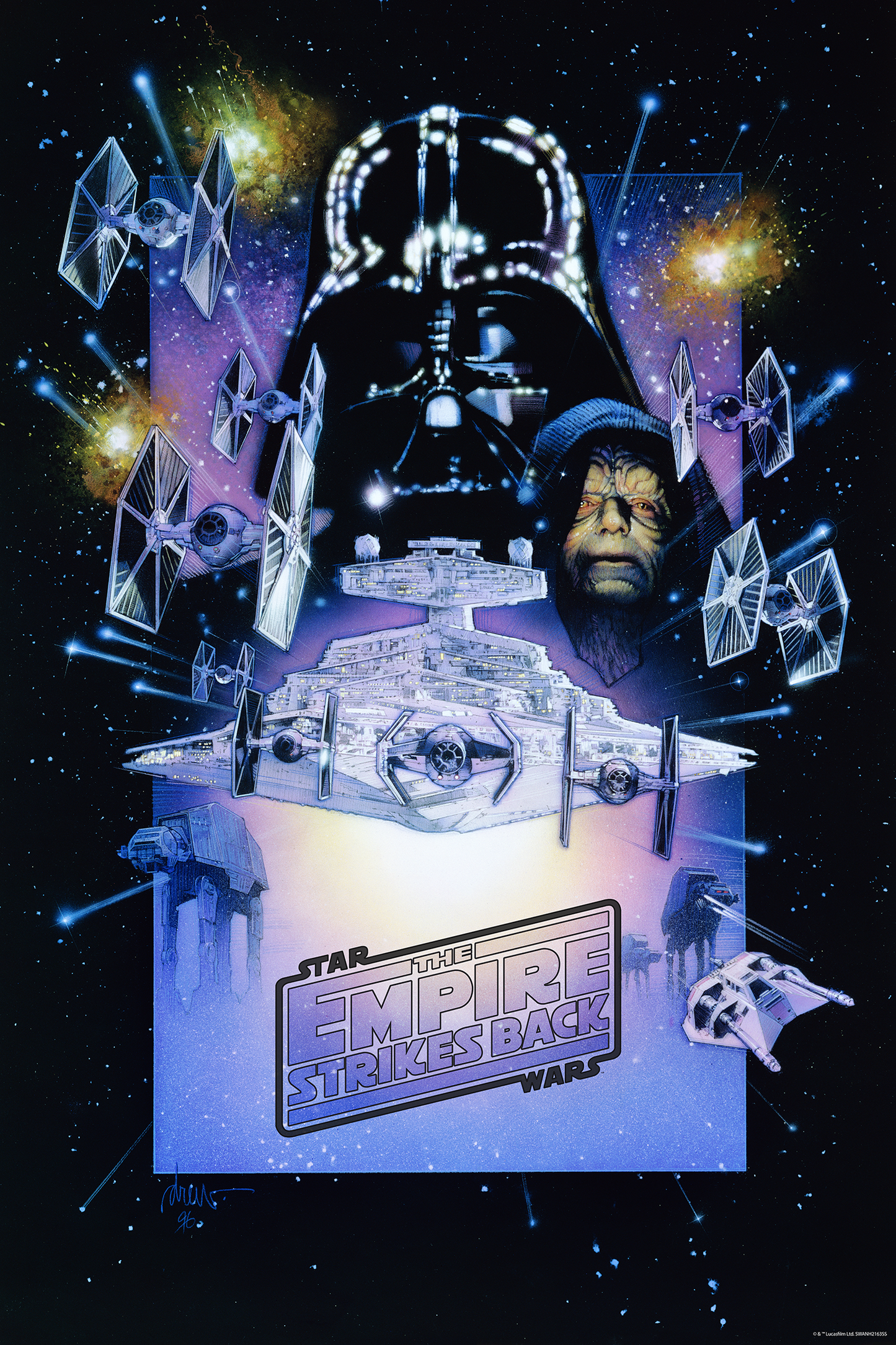 Drew Struzan "Original Star Wars Trilogy" SET