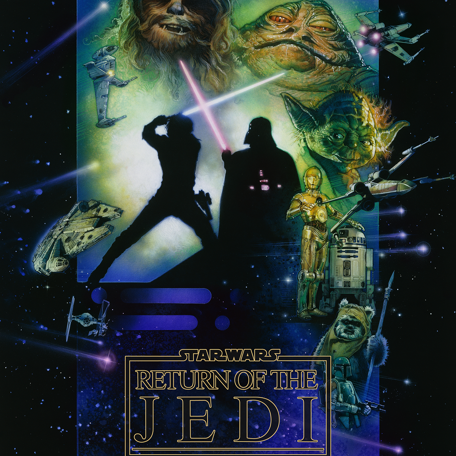 Drew Struzan "Star Wars: Return of the Jedi"