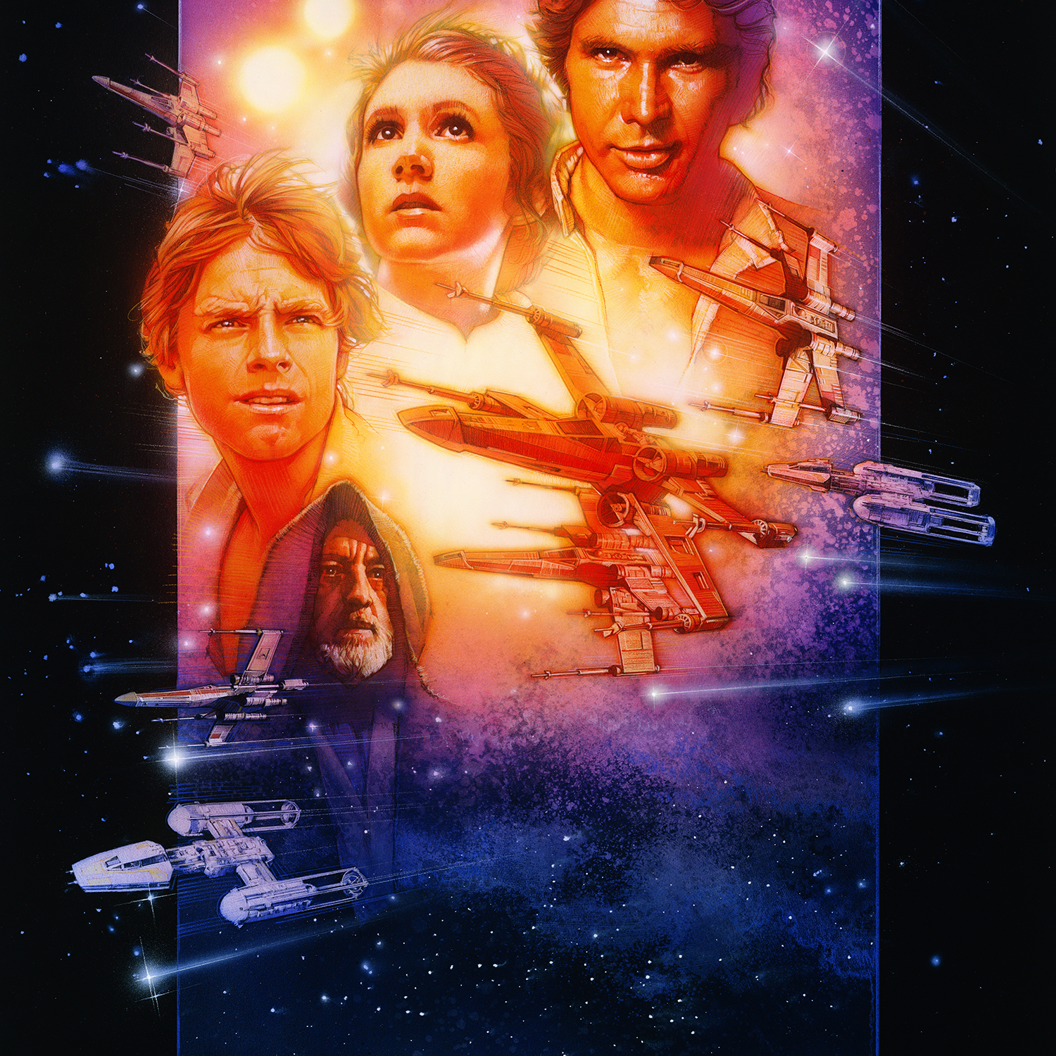 Drew Struzan "Original Star Wars Trilogy" Art Print Variant - SET