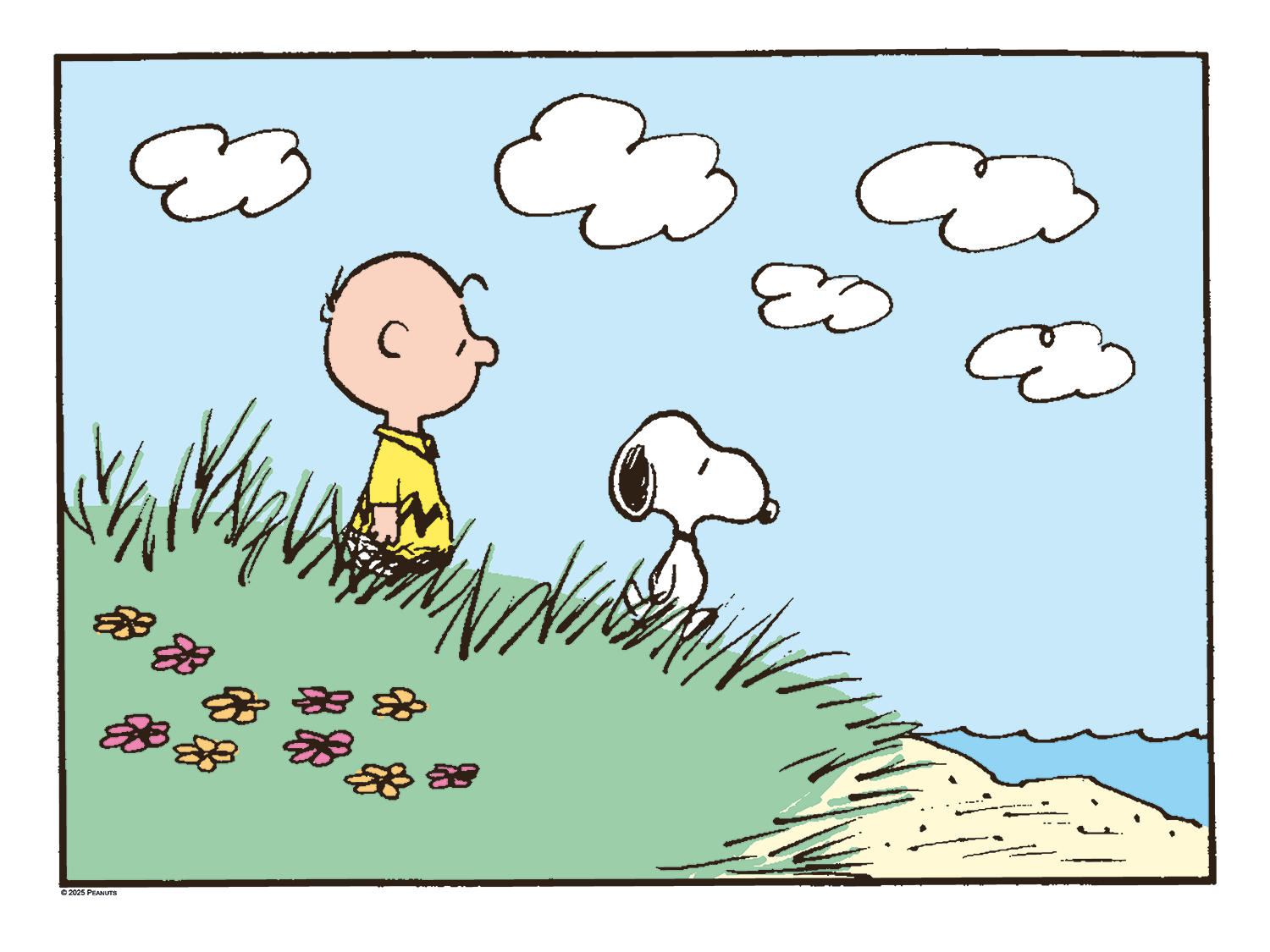 Charles M. Schulz "A Boy and His Dog"