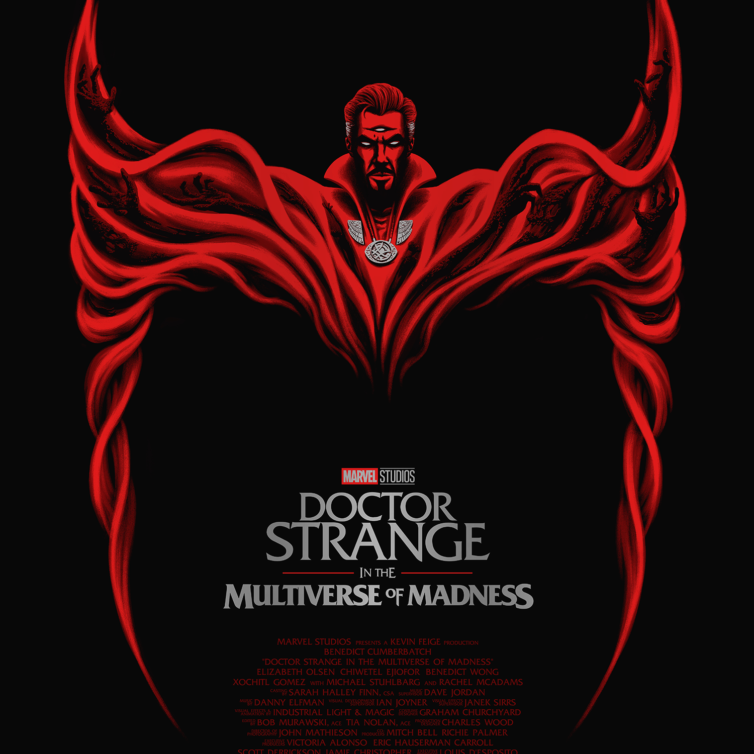 Florey "Doctor Strange in the Multiverse of Madness" Silver Foil Variant