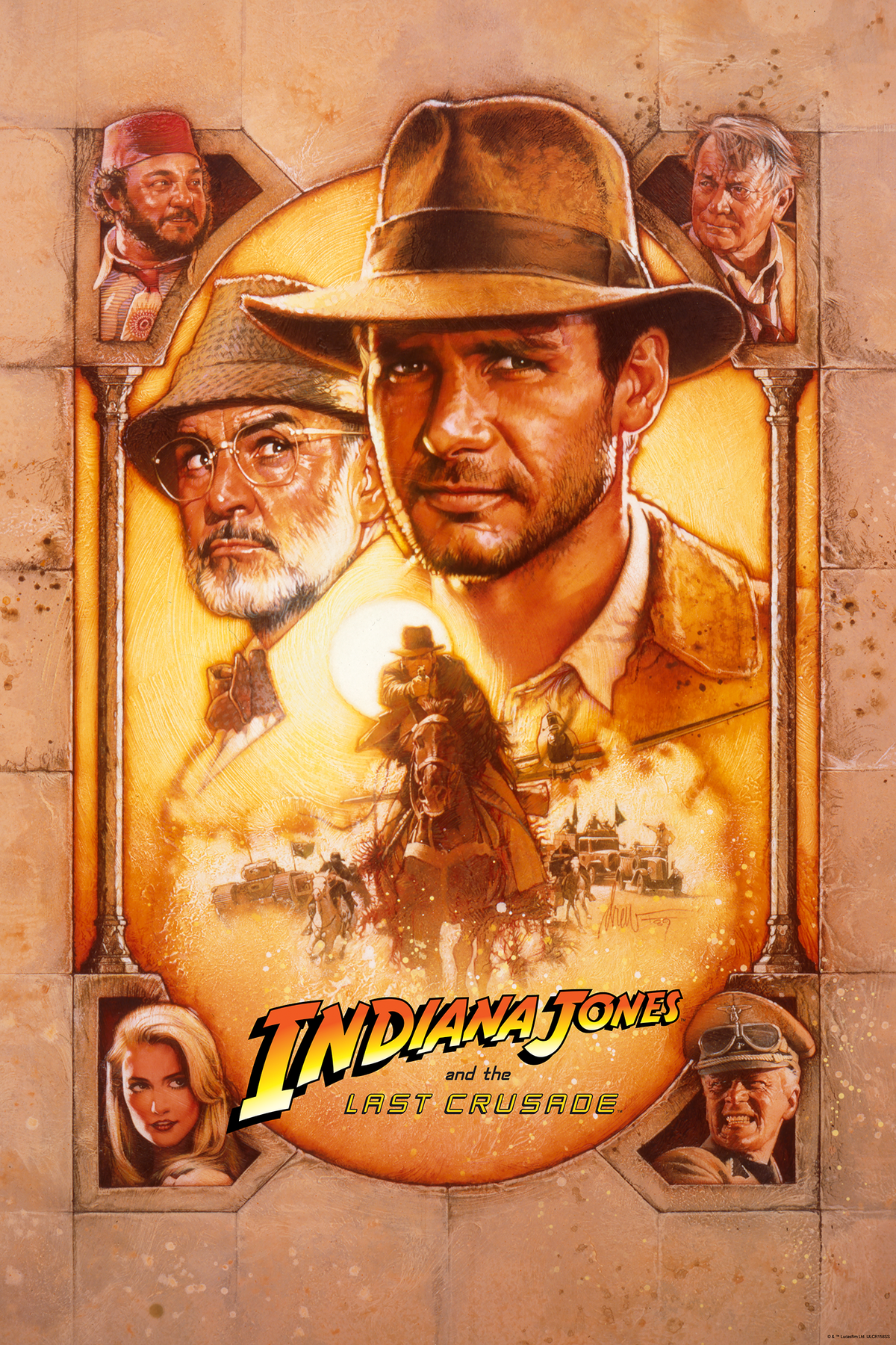 Drew Struzan "The Final Quest (Indiana Jones and the Last Crusade)"