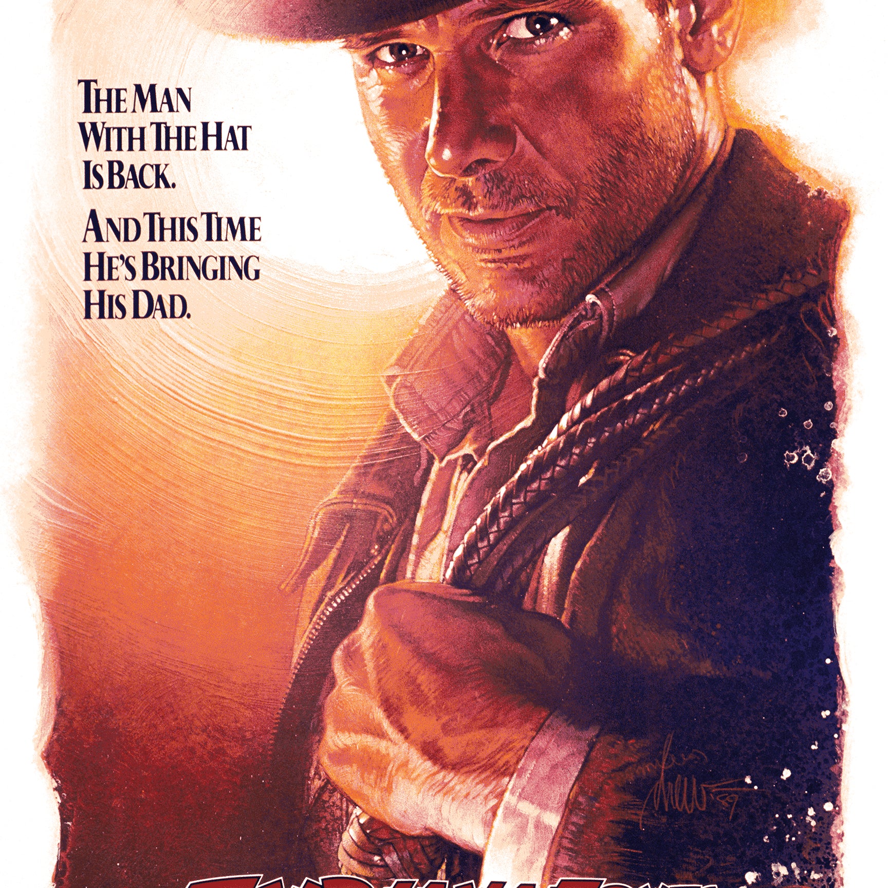 Drew Struzan "Indiana Jones and the Last Crusade"