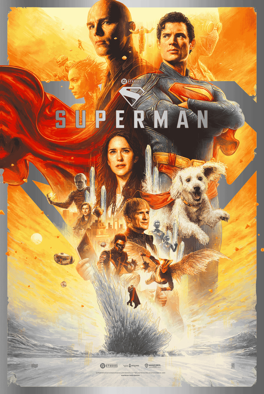 Jake Kontou "Superman" Silver Foil Variant