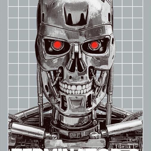 Matthew Woodson "Terminator 2" Aluminum Print