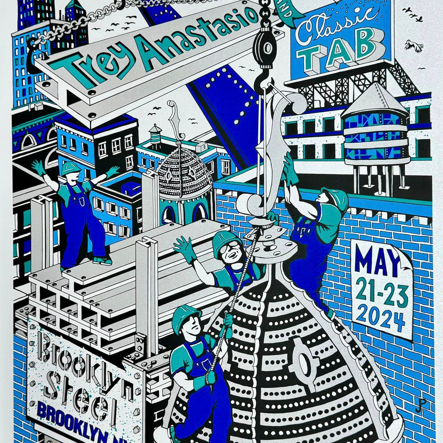 Jim Pollock "Trey Anastasio Band @ Brooklyn Steel" Variant