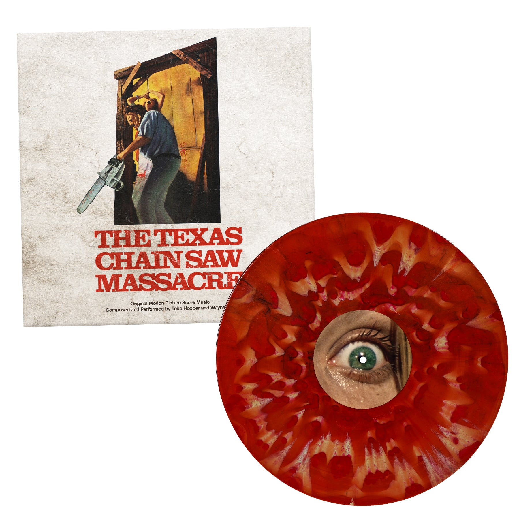 THE TEXAS CHAIN SAW MASSACRE Original Motion Picture Score LP - Limited Edition BNG Exclusive