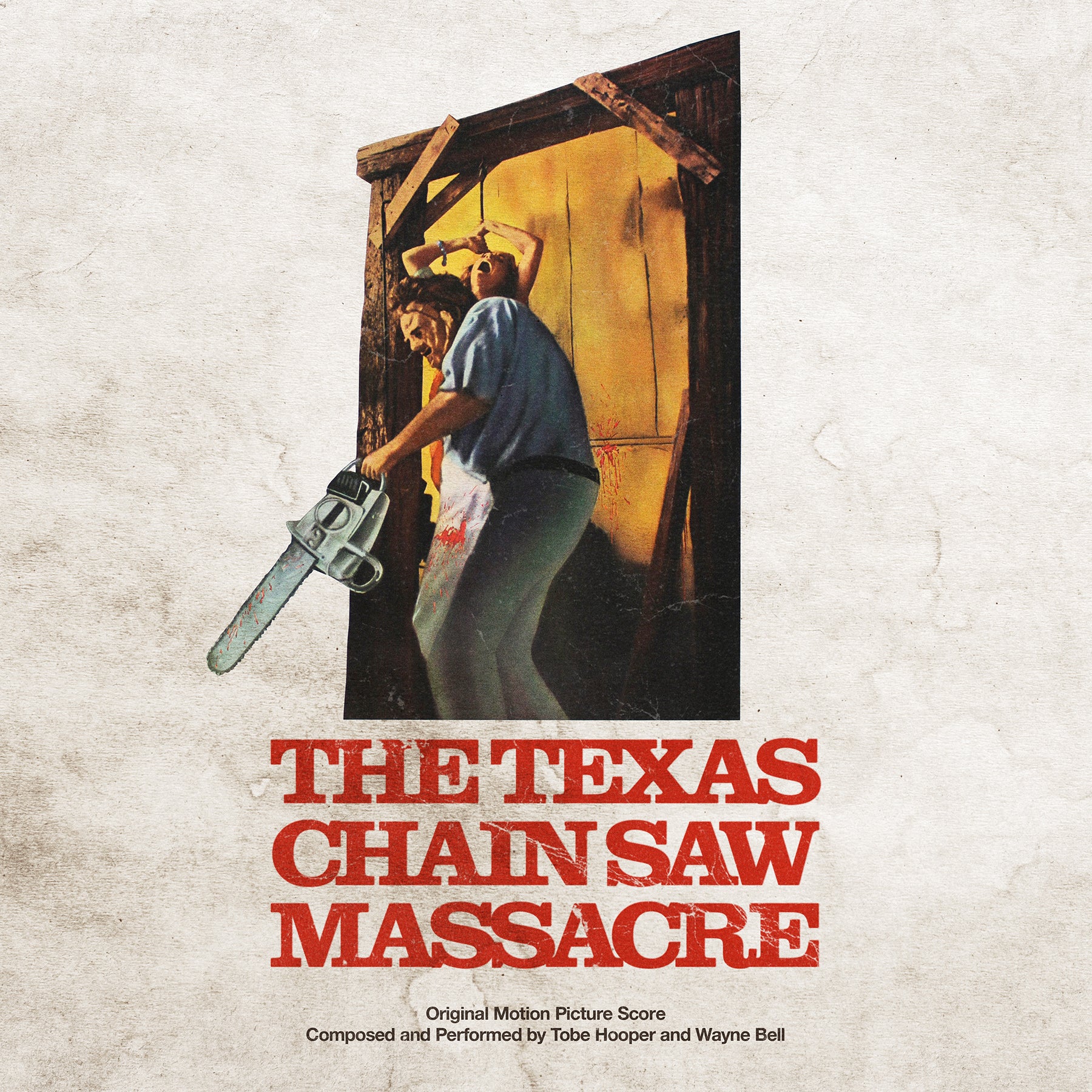 THE TEXAS CHAIN SAW MASSACRE Original Motion Picture Score LP - Limited Edition BNG Exclusive