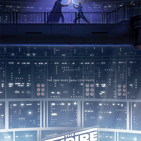 Phase Runner "A Defining Moment (The Empire Strikes Back)" 3D Flip Lenticular